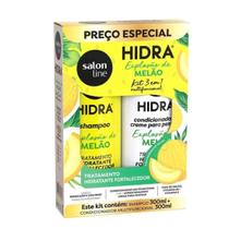 Kit Shampoo E Condicionador Hidra Melão 300ml - Salon Line Kit Shampoo E Condicionador Hidra Melão 300ml - Salon Line