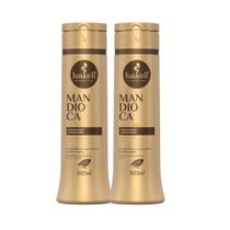 Kit Shampoo e Condicionador Hidratação e Fortalecimento Haskell Mandioca 300ml Kit Shampoo e Condicionador Hidratação e Fortalecimento Haskell Mandioca 300ml
