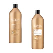 Kit Shampoo e Condicionador Hidratação Intensa Redken All Soft 1 litro - Cabelos Secos e Opacos Kit Shampoo e Condicionador Hidratação Intensa Redken All Soft 1 litro - Cabelos Secos e Opacos