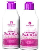 Kit Shampoo E Condicionador Hidratante Home Pink Gold 300ml