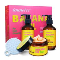Kit Shampoo e Condicionador Immetee com Óleo de Batana 4 unidades Kit Shampoo e Condicionador Immetee com Óleo de Batana 4 unidades