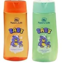 Kit Shampoo e Condicionador Infantil 250ml para Cabelos Macios e Perfumados