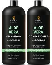 Kit Shampoo e Condicionador INFINA ESSENTIALS Aloe Vera 473ml Kit Shampoo e Condicionador INFINA ESSENTIALS Aloe Vera 473ml