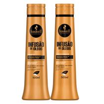 Kit Shampoo e Condicionador Infusão de Óleos 500 ml Haskell