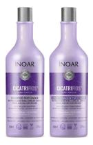 Kit Shampoo e Condicionador Inoar Cicatrifios Loiro Perfeito - 800ml + 800ml Kit Shampoo e Condicionador Inoar Cicatrifios Loiro Perfeito - 800ml + 800ml