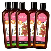 Kit Shampoo e Condicionador Jaborandi Yabae Fortalecimento Capilar 500ml Yabae