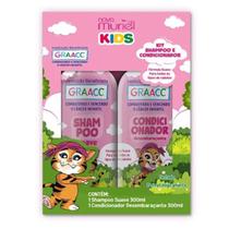 Kit Shampoo E Condicionador Kids Graacc Rosa Muriel