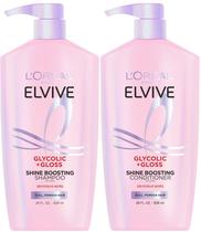 Kit Shampoo e Condicionador L'Oreal Elvive Glycolic Gloss Kit Shampoo e Condicionador L'Oreal Elvive Glycolic Gloss
