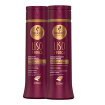 Kit Shampoo e Condicionador Liso com Força 300 ml Haskell Kit Shampoo e Condicionador Liso com Força 300 ml Haskell