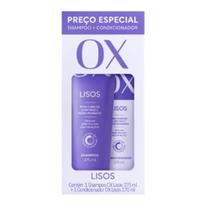 Kit Shampoo e Condicionador Lisos Ox