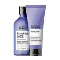 Kit Shampoo E Condicionador Loreal Blondifier Gloss Home Car - Loreal Professionnel