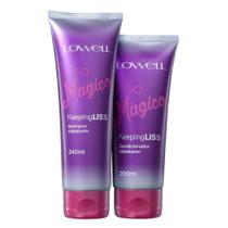 Kit Shampoo E Condicionador Lowell Liso Mágico - Pequeno