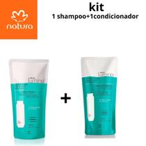 Kit Shampoo e Condicionador Lumina crespos Refil 300ml