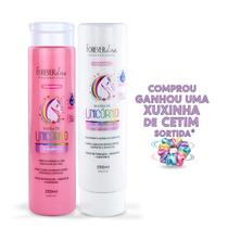 Kit Shampoo e Condicionador Magia do Unicórnio Forever Liss Kit Shampoo e Condicionador Magia do Unicórnio Forever Liss
