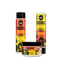 Kit shampoo e condicionador + máscara cachos - maria amostrada Kit shampoo e condicionador + máscara cachos - maria amostrada