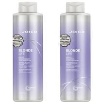 Kit Shampoo e Condicionador matizador profissional Joico Blonde Life Violet 1 Litro