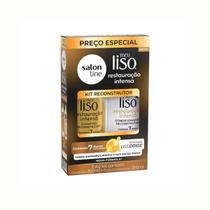 Kit Shampoo e Condicionador Meu Liso Restauração salon line