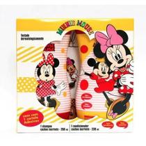 Kit Shampoo e Condicionador Minnie Mouse Infantil + Cartela de Adesivos Kit Shampoo e Condicionador Minnie Mouse Infantil + Cartela de Adesivos