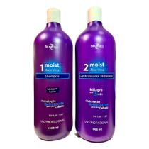 Kit Shampoo E Condicionador Moist Aloe Vera Mairibel 1L