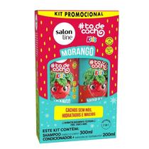Kit Shampoo e Condicionador Morango todecacho Kids - Salon Line