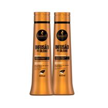 Kit Shampoo e Condicionador Nutrição e Brilho Infusão de Óleos Haskell 500ml