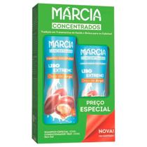 Kit Shampoo e Condicionador Óleo de Argan Márcia