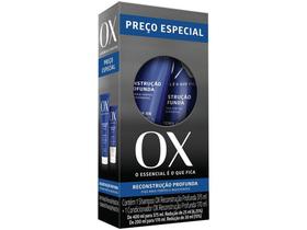 Kit Shampoo e Condicionador OX - Reconstrução Profunda