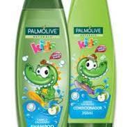 Kit Shampoo e condicionador Palmolive Kids Cabelo Cacheado 350ml Cada