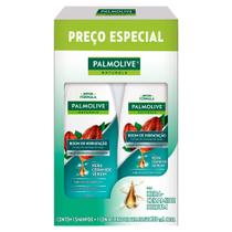 Kit Shampoo e Condicionador Palmolive Naturals Boom de Hidratação com Kera Ceramide Serum 350ml cada