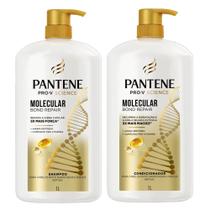 Kit Shampoo e Condicionador Pantene Pro-V Science Molecular Bond Repair 1 Litro