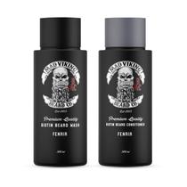 Kit Shampoo e Condicionador para Barba MAD VIKING FENRIR 2x300ml