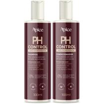 Kit Shampoo E Condicionador Ph Control Apice Anti Porosidade Capilar Tratamento Vegano 300ml Kit Shampoo E Condicionador Ph Control Apice Anti Porosidade Capilar Tratamento Vegano 300ml