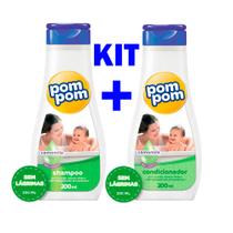 Kit Shampoo e Condicionador Pom Pom Camomila 200ml cada