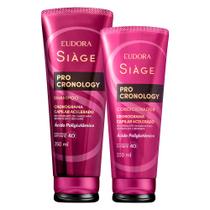 Kit Shampoo e Condicionador Pro Cronology Cronograma Capilar Hidratação Eudora Siàge Kit Shampoo e Condicionador Pro Cronology Cronograma Capilar Hidratação Eudora Siàge