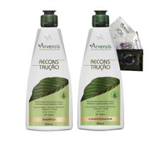Kit Shampoo e Condicionador Reconstrução Capilar Arvensis Vegano Cabelos Danificados 2x 300ml Kit Shampoo e Condicionador Reconstrução Capilar Arvensis Vegano Cabelos Danificados 2x 300ml