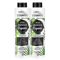 Kit Shampoo E Condicionador Reconstrução Mandioca 1 Lt Light Hair