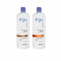 Kit Shampoo e Condicionador Reparador Alfaparf Real Rigen 1 Litro