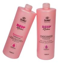 Kit Shampoo e Condicionador Scolari 2L Uso Diário, Limpeza Suave, Hidratação para Todos os Tipos de Cabelo
