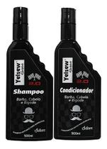 Kit Shampoo E Condicionador Silver Barber 2.0 500ml - Yelsew