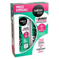 Kit Shampoo e Condicionador SOS Bomba Antiqueda Salon Line 200ml Kit Shampoo e Condicionador SOS Bomba Antiqueda Salon Line 200ml