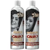 Kit Shampoo E Condicionador Soul Power Coco E Cacau Limpeza Hidratação Capilar Vegano