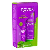 kit Shampoo e Condicionador Super Babosão Novex Hidratação Para Cabelos - Embelleze