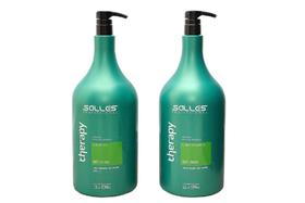 Kit Shampoo e Condicionador Therapy 2,5 L Salles Profi Kit Shampoo e Condicionador Therapy 2,5 L Salles Profi