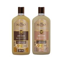 Kit Shampoo e Condicionador Tio Nacho 415mL Anti-Idade Kit Shampoo e Condicionador Tio Nacho 415mL Anti-Idade