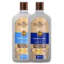 Kit Shampoo e Condicionador Tio Nacho Engrossador 415ml