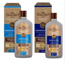 kit Shampoo e Condicionador Tio Nacho Engrossador