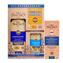 Kit Shampoo e Condicionador + Tônico Engrossador - Tío Nacho