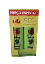 Kit Shampoo e condicionador Uso Diário Babosa Gota Dourada 340ml