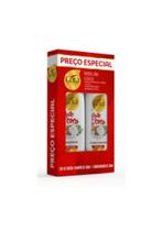 Kit Shampoo e condicionador Uso Diário Leite de Coco Gota Dourada 340ml