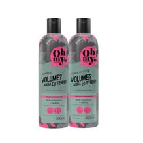 Kit Shampoo e Condicionador Volume Agora eu tenho! Oh My! 300ml Kit Shampoo e Condicionador Volume Agora eu tenho! Oh My! 300ml